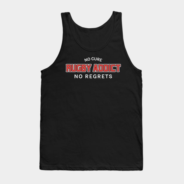 rugby addict Tank Top by juinwonderland 41